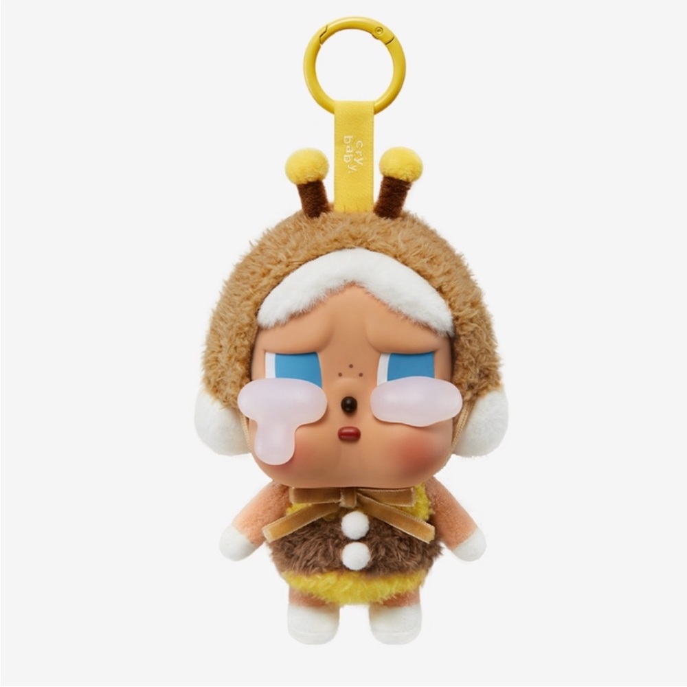 NEW Pop Mart CRYBABY Crying Again Series Keychain - Bee Costume